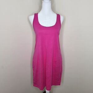 Victorias Secret Pink Racerback Cotton Sleep Nighty Size Med